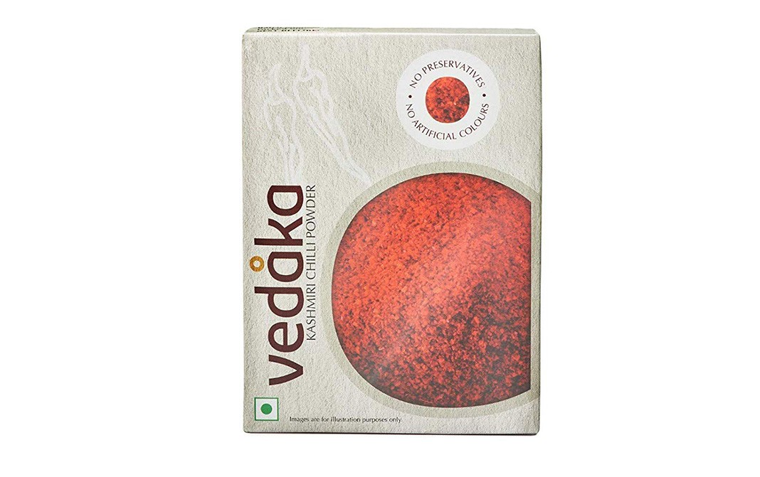 Vedaka Kashmiri Chilli (Lal Mirch) Powder   Box  100 grams